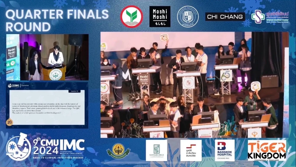 Moshi Moshi "Give a Future" มอบทุนสนับสนุนการแข่งขัน CMU-IMC 2024 ระดับนานาชาติ