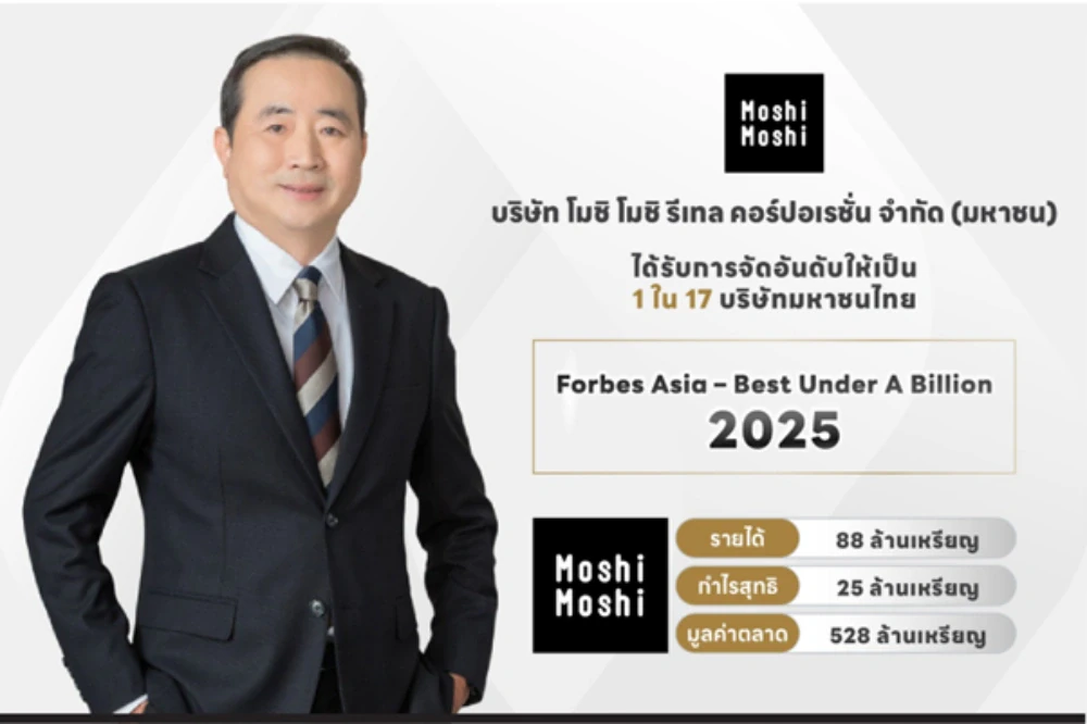 Moshi Moshi Wins Forbes Asia – Best Under A Billion 2025