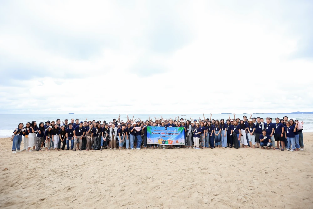 Moshi Moshi Organizes Beach Cleanup Activity Under "Give Back to Earth" Project in Rayong