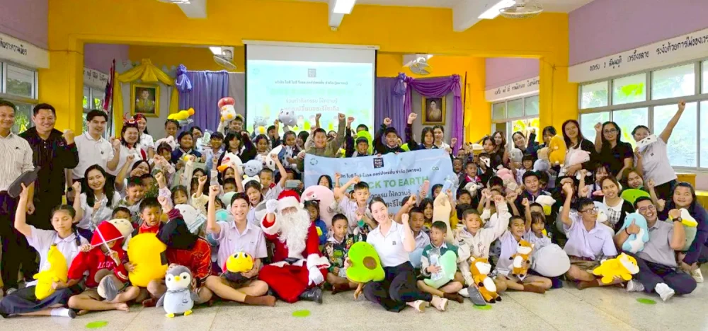 Moshi Moshi Continues "Give Back to Earth" Environmental Education Initiative at Wat Moli School