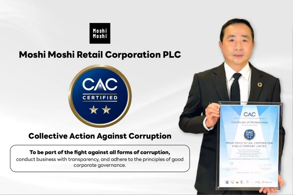 "MOSHI" Receives Certification from CAC Reinforcing Transparency and Good Corporate Governance in Business Operations